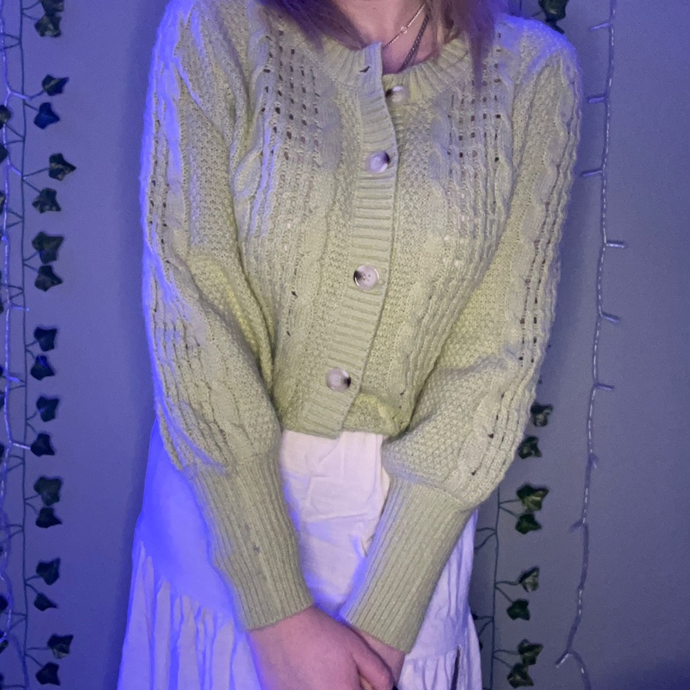 Wild Fable Balloon Sleeve Cardigan
